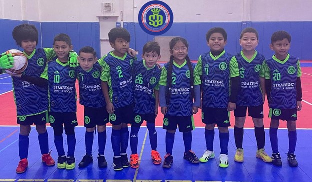 Children participating in a beginner-friendly soccer training session at S3A NYC
